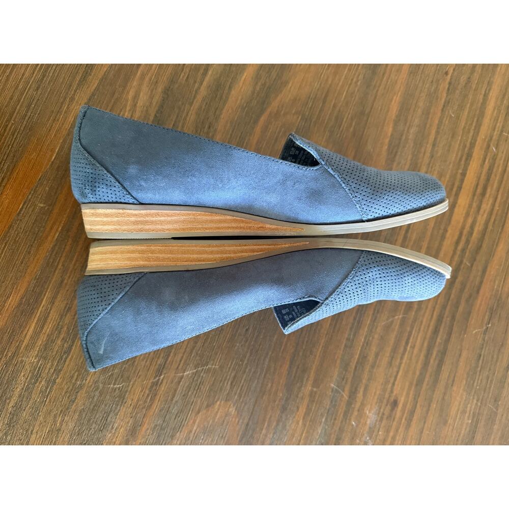 Dr. Scholl's Women's Dawned Loafers Memory Foam Cool Fit Blue Comfy Slip On 8 - Picture 4 of 7